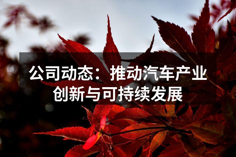 汽车创新技术展示